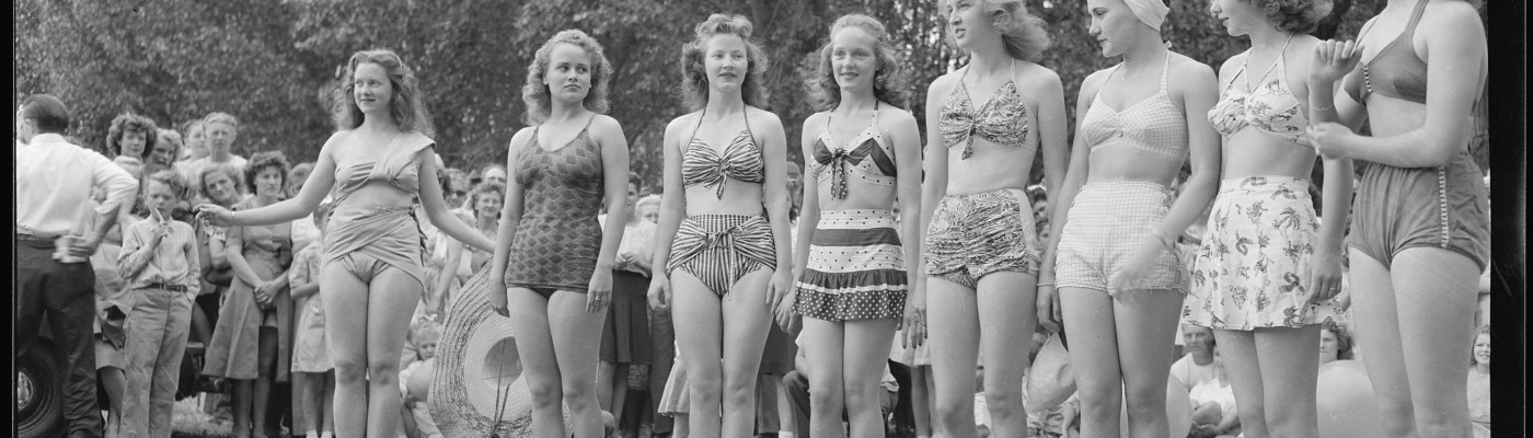 Some of the entries in the beauty contest. Price is center of coal mining activities for Utah. Price, Carbon County, Utah